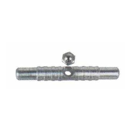 Gordon Brush T-Handle For 1/4-28 Extension Rods - Aluminum, PK12 86051